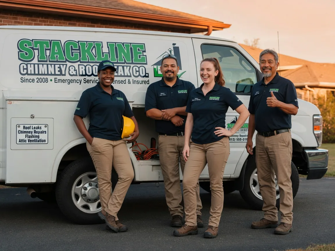 Chimney flashing repair company in Tunica, LA